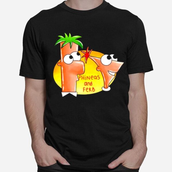 Phineas And Ferb Brothers Cartoon T-Shirt