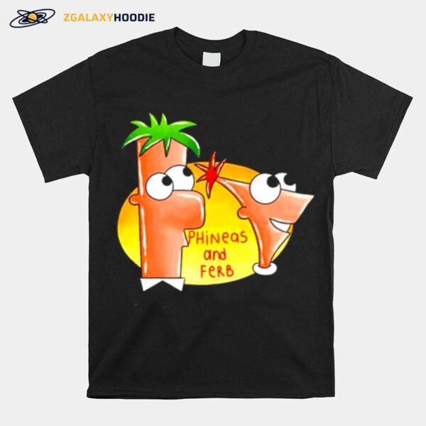 Phineas And Ferb Brothers Cartoon T-Shirt