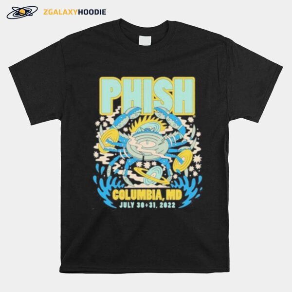 Phish Columbia Md Event 2022 T-Shirt