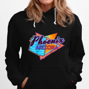 Phoenix Arizona Vintage Retro Throwback Hoodie