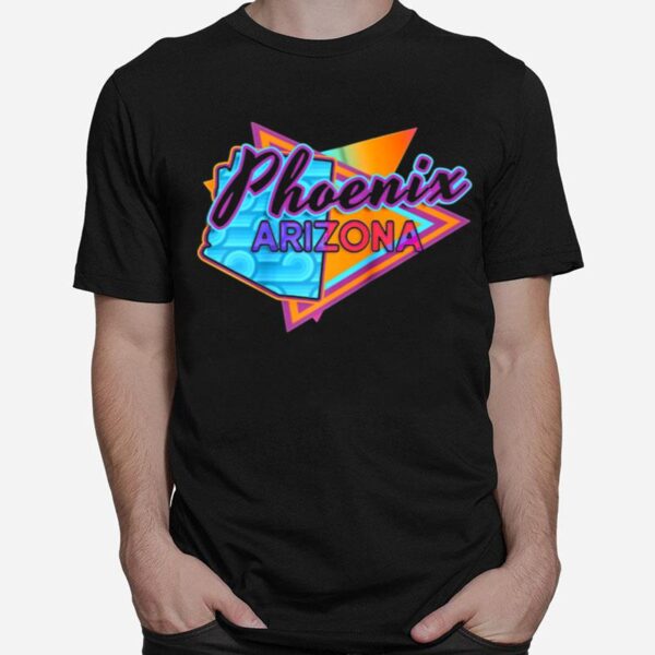 Phoenix Arizona Vintage Retro Throwback T-Shirt