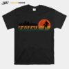 Phoenix Az Cityscape Retro Sun Basketball Fans T-Shirt