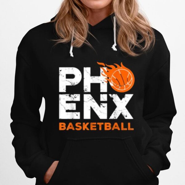 Phoenix Basketball B Ball City Arizona Fan Pride Hoodie