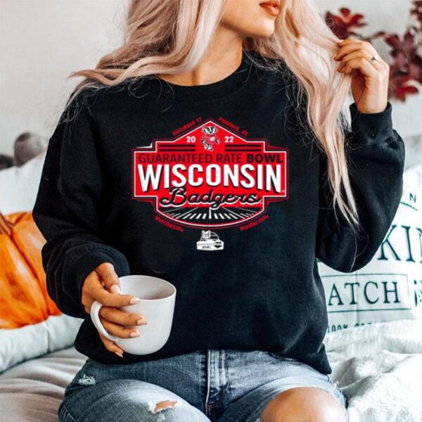 Phoenix Guaranteed Rate Bowl 2022 Wisconsin Badgers Sweater