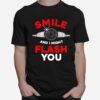 Photography Smile And I Might Flash You Photo T-Shirt