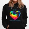 Physical Therapist Faith Love Therapy Hoodie