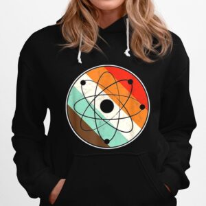 Physics Teacher Physicist Retro Atom Vintage Hoodie