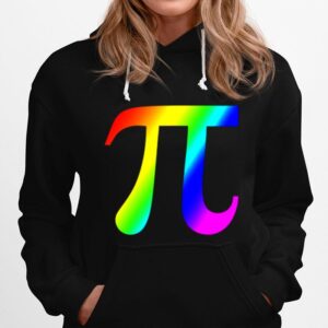 Pi Colorful Rainbow Mathematics Teacher Math Hoodie