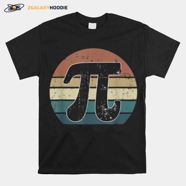 Pi Day Retro Vintage Math Geek Teacher Student T-Shirt