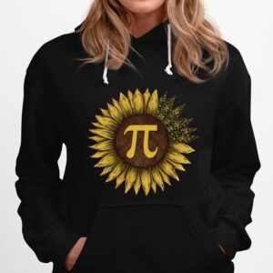 Pi Day Sunflowers Pi Number Symbol Teacher Math Hoodie