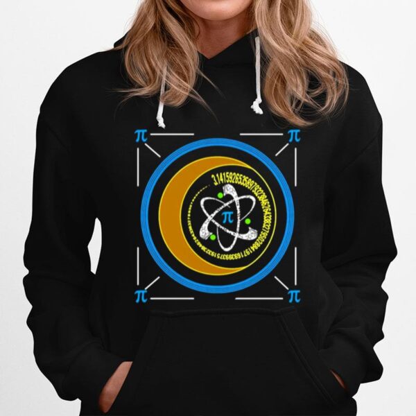 Pi Spiral Atom Number Symbol Math Nerd Hoodie