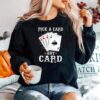 Pick A Card Any Card Sweater