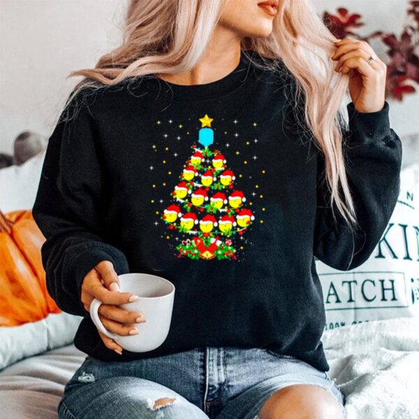 Pickleball Christmas Tree Sport Lover Xmas Sweater