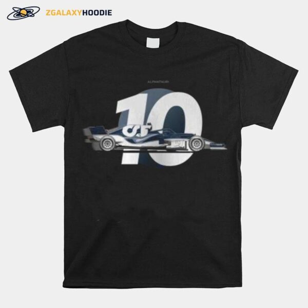 Pierre Gasly Alphatauri F1 Motorsport T-Shirt