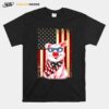 Pig American Flag T-Shirt