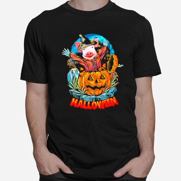 Pig Surprise Halloween T-Shirt