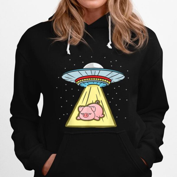 Pig Ufo Abduction Hoodie