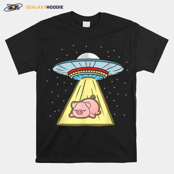 Pig Ufo Abduction T-Shirt