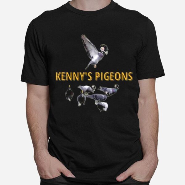 Pigeons %E2%80%93 Pittsburgh Steelers Kennys Pigeons T-Shirt