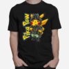 Pika Pew Pokemon Roblox Cute Art T-Shirt