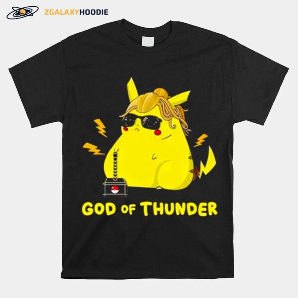 Pikachu God Of Thunder T-Shirt