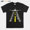 Pilot Phonetic Alphabet Airplane Alpha Bravo Charlie Delta Echo Foxtrot T-Shirt