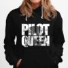 Pilot Queen Biplane Aviators Prop Airplane Pilot Hoodie