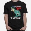 Pilotsaurus Rex Airplane Pilot Dinosaur T Rex Aviator Dino T-Shirt