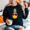 Pineapple Sunglasses Chillin Sunshine Love Sunny Days Sweater