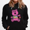 Pink Bear Sorry In Advance Hoodie