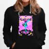 Pink Design Space Patrol Luluco Hoodie