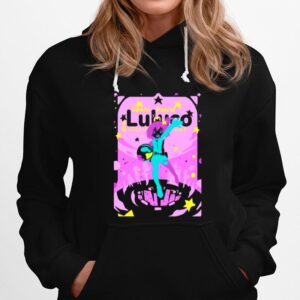 Pink Design Space Patrol Luluco Hoodie