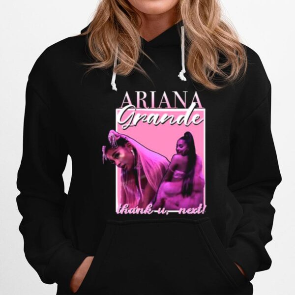 Pink Design Thank U Next Ariana Grande Singer Hoodie