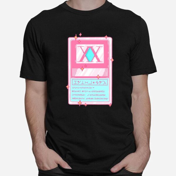 Pink Edition Hunter License Hunter X Hunter T-Shirt