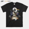 Pink Floyd Band Jack Skellington Playing Guitar T-Shirt