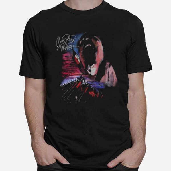 Pink Floyd The Wall Dave Gilmour Roger Waters Official T-Shirt