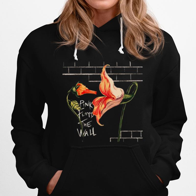 Pink Floyd The Wall Flower Hoodie