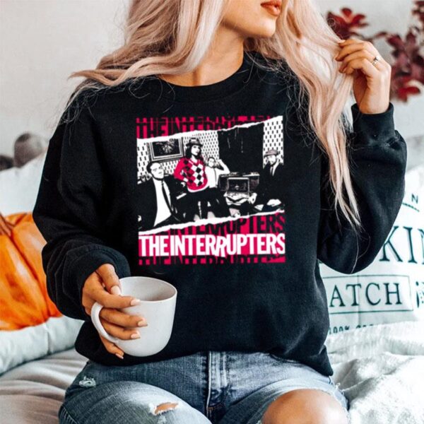 Pink Illustration Punk Rock Ska The Interrupters Sweater