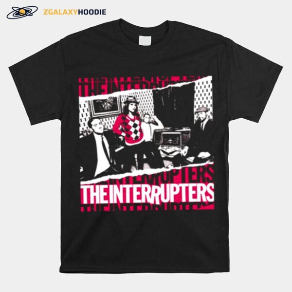 Pink Illustration Punk Rock Ska The Interrupters T-Shirt