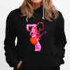 Pink Led Zeppelin Rock Hoodie