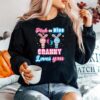 Pink Or Blue Granny Loves You Gender Reveal Baby Mother Day Sweater