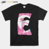 Pink Panther Design Letter E T-Shirt