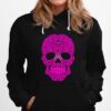 Pink Swirling Sugar Skull Hoodie