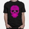 Pink Swirling Sugar Skull T-Shirt