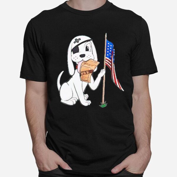 Pirate Dog Usa T-Shirt