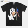 Pirate Dog Usa T-Shirt