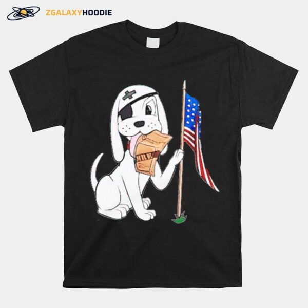 Pirate Dog Usa T-Shirt