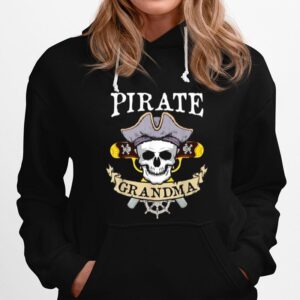 Pirate Grandma Matching Family Grandma Halloween Hoodie