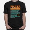 Pisces Zodiac Sign Astrology February To March Birthday T-Shirt