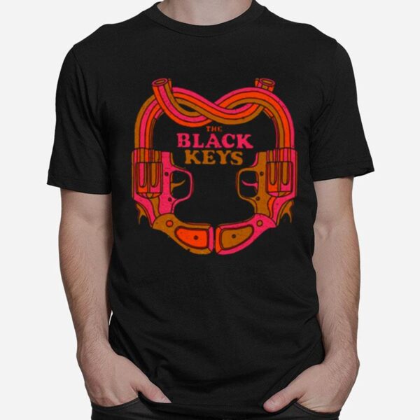 Pistol Key The Black Keys T-Shirt